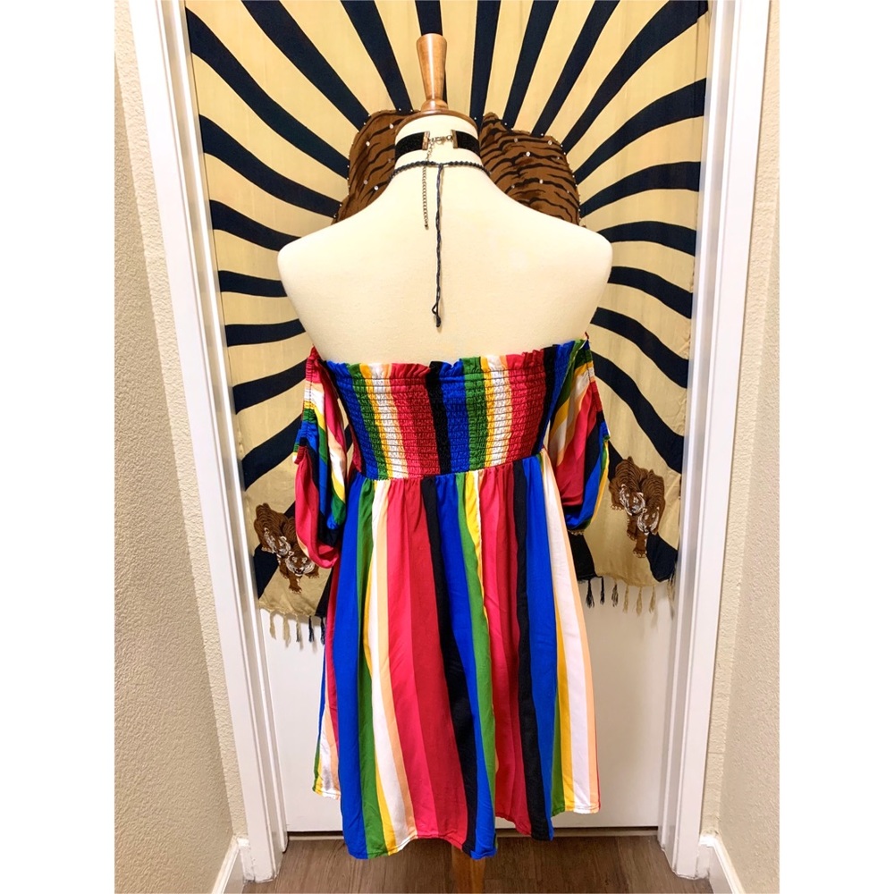 🌈 Stylish color block top - Picture 4 of 8